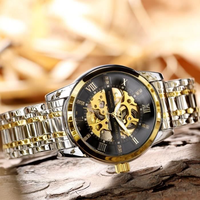 Montre squelette hotsell de luxe