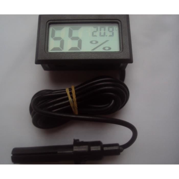 Thermomètre digital avec sonde- terrarium. animallparadise