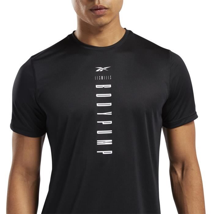 T shirt Reebok LesMills BodyPump Noir Cdiscount Pr t Porter