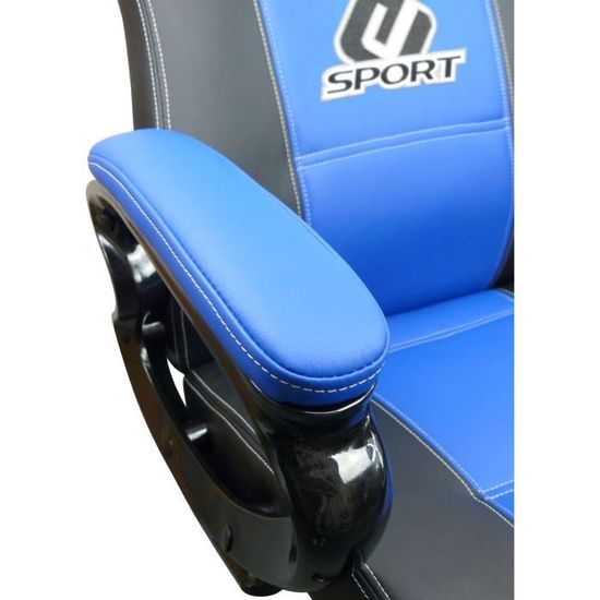 Subsonic Siege Gaming Baquet Fauteuil Gamer Avec Assise Ergonomique Chaise De Bureau Et De Jeu Pivotante Edition E Sport Achat Vente Siege Gaming Sa5496 A Siege Gaming Bleu Cdiscount