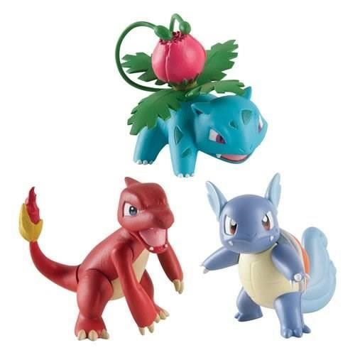 POKEMON Pack 3 Figurines de Combat