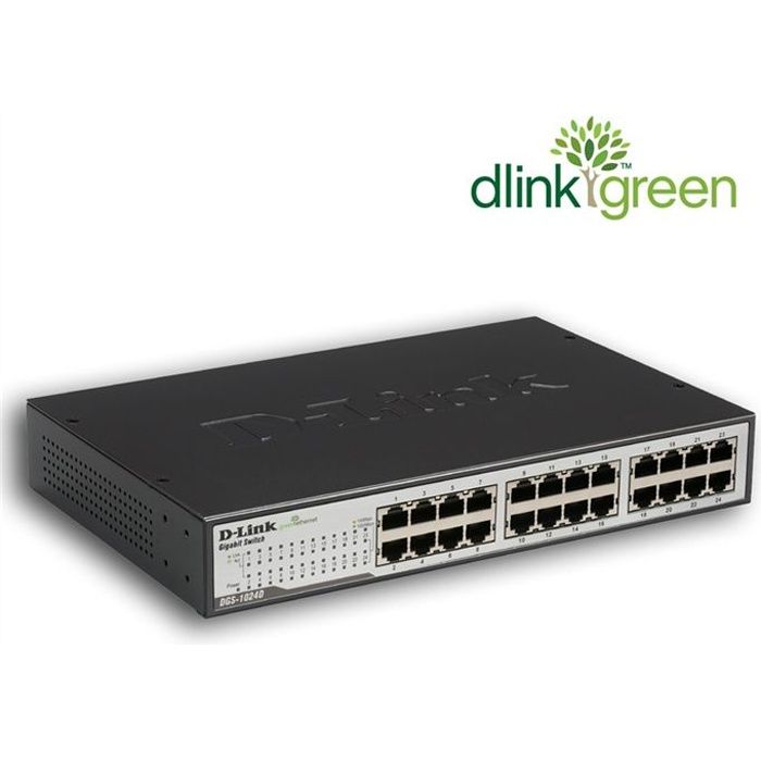 D-Link Switch 24 ports DGS-1024D/E