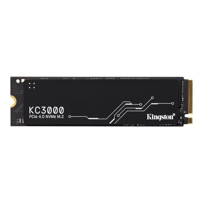 KINGSTON - SSD Interne - KC3000 - 1024Go - M.2 NVMe (SKC3000S/1024G)