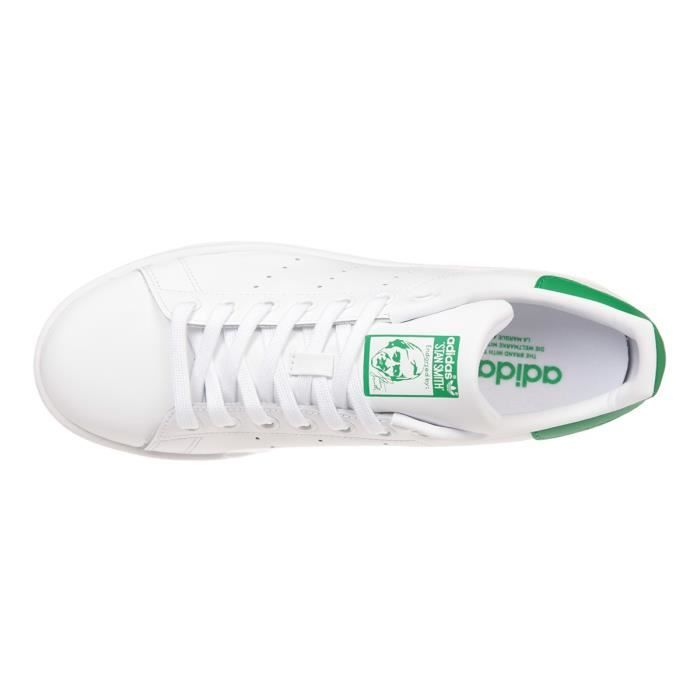 ADIDAS Baskets Stan Smith Mixte Blanc et vert Blanc et vert