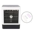 Mini Climatiseur USB– Brumisation Nano & Air Glacé – Purificateur d'Air – pour Bureau et Chambre – Blanc