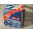 Rapid Standard-agrafe-type 58/8 mm-lot de 5000 61058080050 boîte-0
