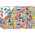 Puzzle Keith Haring 1000 pièces - Vilac - Thème Tableaux et peintures - Age 9 ans et plus - Mixte - Orange-0