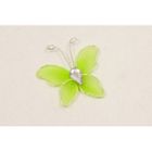 MES VERRINES 10 Papillons petit model - VERT ANIS