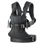 BABYBJORN Porte-bébé physiologique BABYBJÖRN One Air - Noir - 0 à 3 ans - Mesh 3D frais et aéré