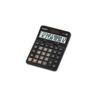 CASIO Calculatrice de poche - Dual Power - Dx-12b - 12 chiffres - Grand écran incliné - Noir