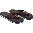Tongs Homme - Ozabi - SU5109 Marron - Confortable et Légère - Idéales pour la Plage ou Piscine