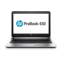 HP ProBook 430 G3, Intel® Core™ i5 de 6eme génération, 2,3 GHz, 33,8 cm (13.3"), 1366 x 768 pixels, 8 Go, 256 Go