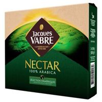 LOT DE 10 - JACQUES VABRE Nectar - Arabica d'Origine - Café Moulu - 2x250g