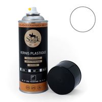 Peinture Plastique haute résistance : intérieur et extérieur SOFOLK - Blanc brillant - Aérosol 400ml - PEINTURE AUTO