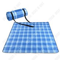 TD® Tapis de pique-nique en film d'aluminium imperméable portable en daim extérieur tapis sol épaissi de camping résistant à