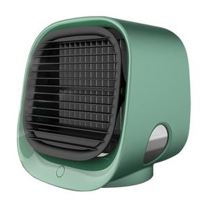 VENTILATEUR Vert 01 - Mini Climatiseur De Bureau Avec Veilleus