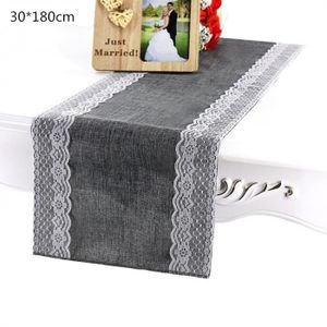 chemin de table gris choisissez votre coloris Chemin de table gris uni en tissu non tisse 30 cm x 10 m Artificielles
