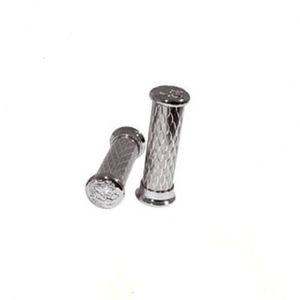 Poignée De Guidon Grise Lusito Type Off Road Vintage - 125 Mm - Pour Moto/cross/enduro - Neuf