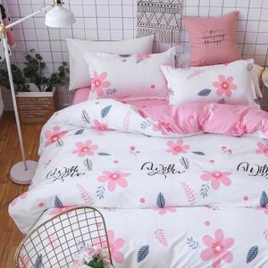 Housse de couette vieux rose - Achat / Vente pas cher