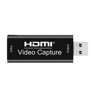 ADAPTATEUR AUDIO-VIDÉO  Carte capture video 4K HDMI vers USB carte boîte d