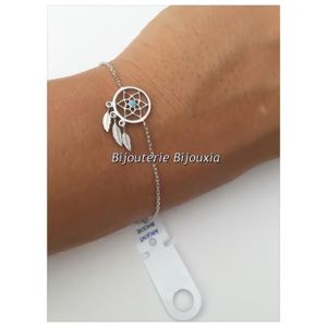 BRACELET 18 cm en ARGENT massif et Billes TURQUOISE BRACELET 18 cm en ARGENT massif et Billes TURQUOISE