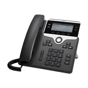Téléphone fixe Téléphone VoIP CISCO IP Phone 7841, 4 lignes, blan