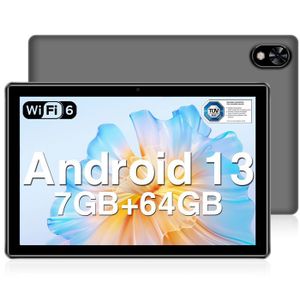 FACETEL Tablette 11 Pouces Android 13 Tablette, Tablette Tactile avec 5G  WiFi 8 Cœurs 2.0 GHz, 16Go RAM+256Go ROM (TF 1To)  丨8600mAh丨5MP+13MP丨2000x1200 HD丨Bluetooth 5.0丨GMS Certified丨Type-C - Noir :  : Informatique