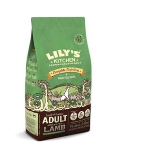 CROQUETTES Lily's Kitchen - Croquettes Sans Céréales À L’Agneau Nourri À L’Herbe, Pour Chiens Adultes - 7Kg