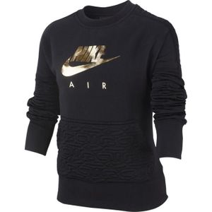 SWEATSHIRT Sweat Nike Air noir / or enfant fille