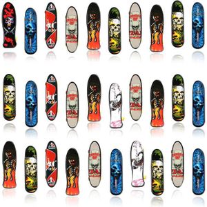 SKATEBOARD - LONGBOARD RONGYI Mini Skateboard, 30 Pièces Mini Fingerboard Professionnel Finger Skate de Sport Enfants pour Amateurs de Planche à roulet19