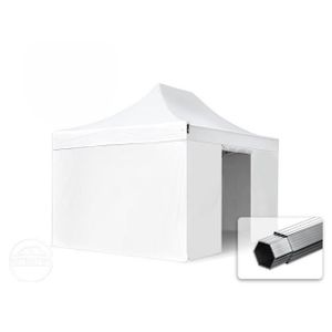 TONNELLE - BARNUM Tente pliante TOOLPORT 3x4,5 m - Alu, PVC 620g/m² 