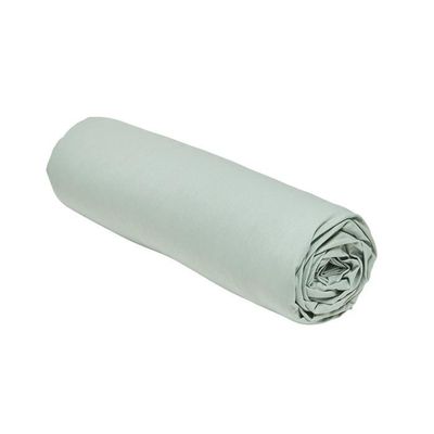 Drap-housse LOVELY HOME – 100% Coton – 140x190x30 Cm – Gris Clair – Neuf