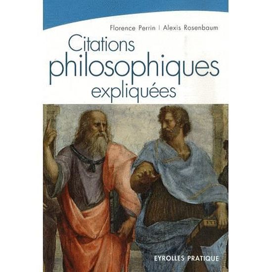 Citations Philosophiques Expliquees Cdiscount Librairie