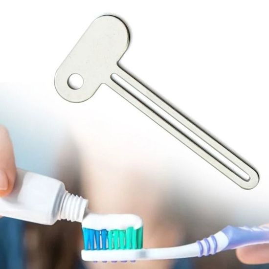Presse-tube Manuel En Acier Inoxydable - Pour Dentifrice, Peinture, Cosmétiques, Colle...
