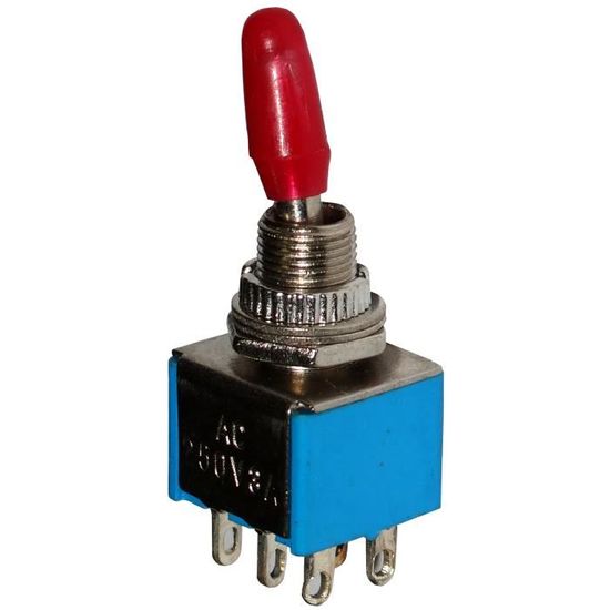 AERZETIX - Interrupteur Coutateur à Levier SP3T ON-OFF-ON 3A/250V 3