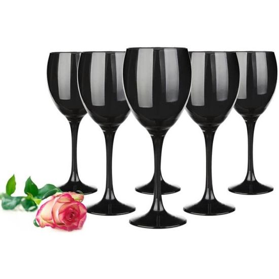 Barski Lot De 6 Verres à Vin – Verre à Vin Blanc