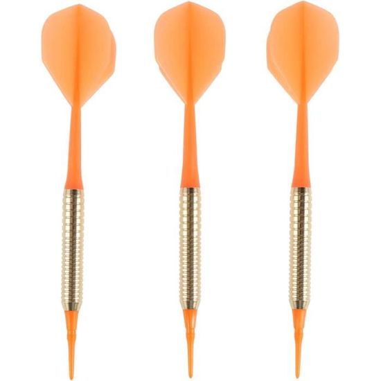 Flèches De Fléchettes Noires Avec Pointe Métallique Et Fléchettes D