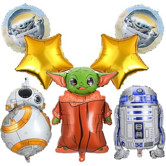 Star Wars Decoration Anniversaire,Ballon Star Wars, Décorations De Fête