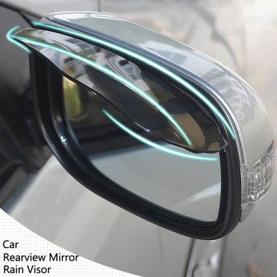 Transparent - Lames pare pluie de rétroviseur pour BMW, accessoires de  voiture, pour m3 m5 e46 e39 e36 e90 e6 - Cdiscount Auto