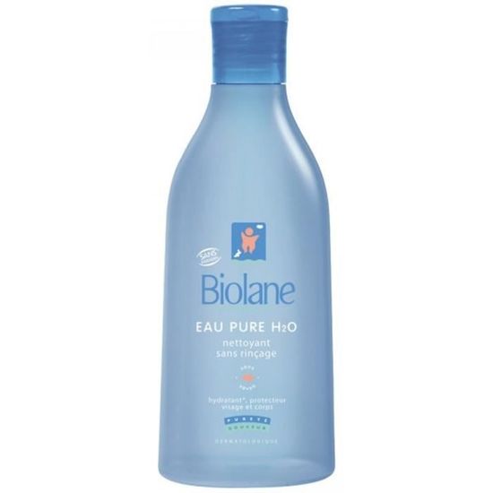 Biolane Eau Pure H2O Nettoyant Sans Rinçage 200ml - Cdiscount Puériculture  & Eveil bébé