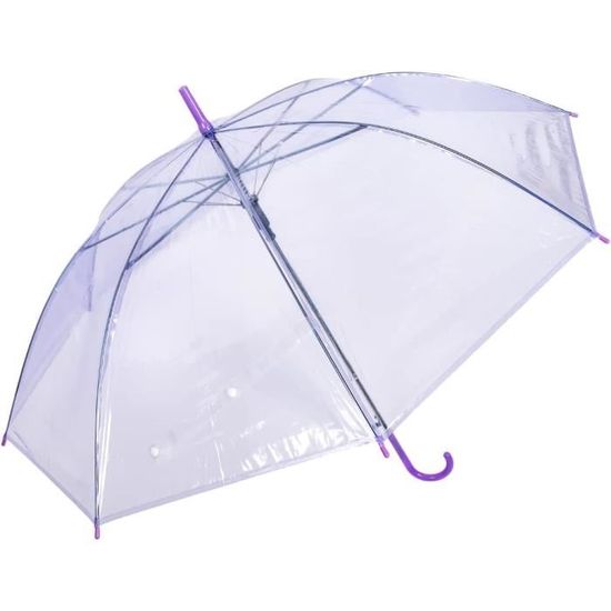 Lot De 4 Parapluies Transparents Enfants - Dôme Bulle - Cadeau Anniversaire