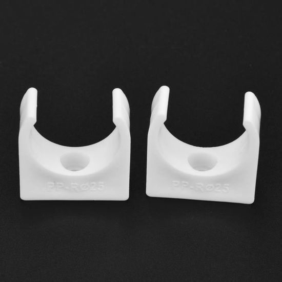 Colliers De Serrage U 20 Pièces - PPR Avec Vis - 16/20/25/32mm Pour Fixation Tubes