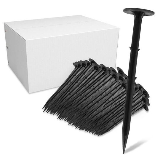 Lot De 8 Piquets De Rechange En Plastique Pour Lampe De Jardin - Lampe De Jardin Résistante Pour éclairage Paysager