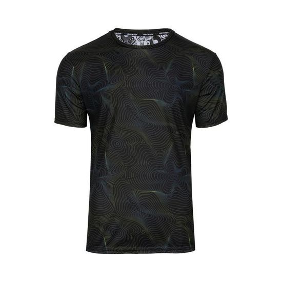 GYMTIER Train Hardcore T-Shirt De Gym Pour Hommes, Entraînement De Musculation, Vêtements De Levage, Sport Gris, XL