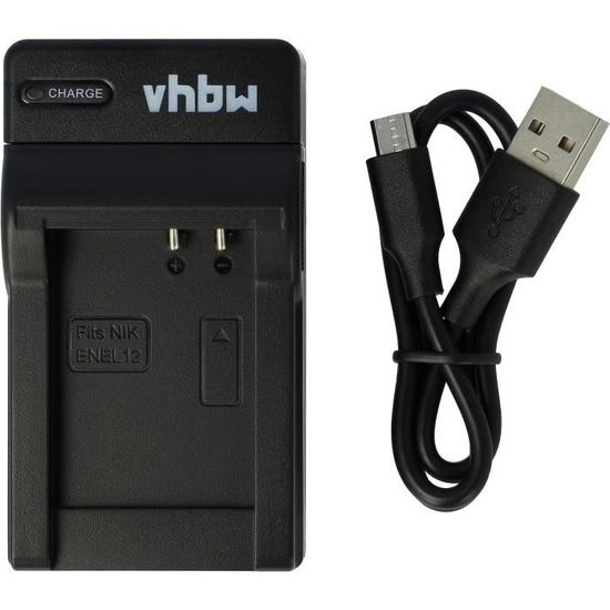 Kastar LCD Battery Charger For Nikon EN-EL12 - Fits Coolpix S9200, S9300