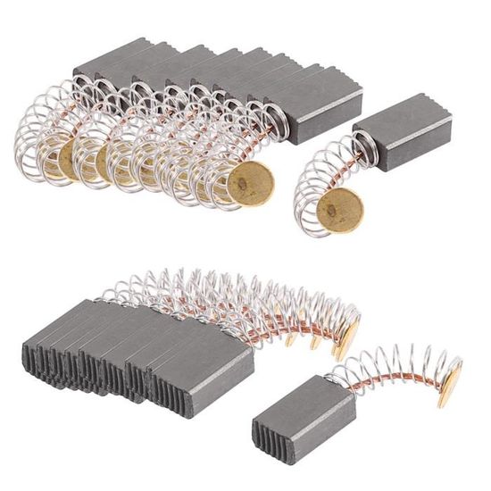 Brosses Charbon Moteur - Sourcing Map - 16x11x7mm - Lot De 2 Pièces