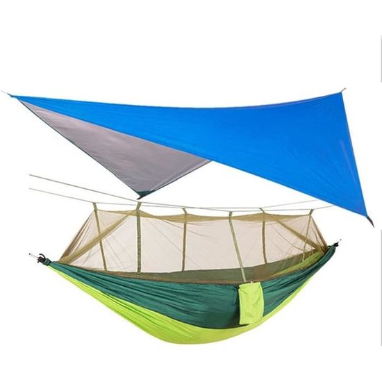 Grand Hamac Aérien Triangulaire pour Arbre de Camping Hamac Portable Multi-Personnes -Cour Extérieur Jardin Camping | Leroy Merlin
