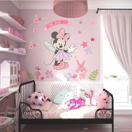 40 Stickers Nœud Rose En PVC Imperméable - Pour Chambre D’enfant, Frigo, Ordinateur