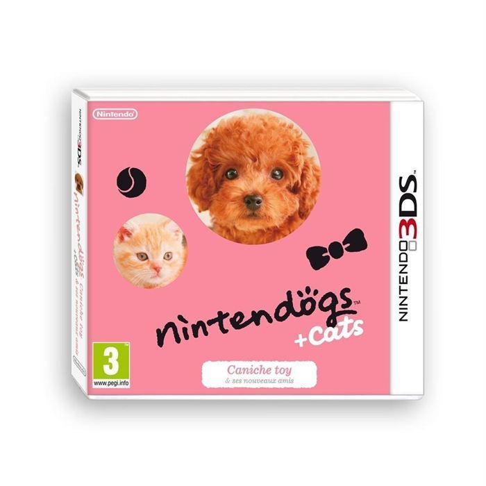 Nintendogs+Cats Caniche Toy Jeu Nintendo 3DS Cdiscount Jeux vidéo