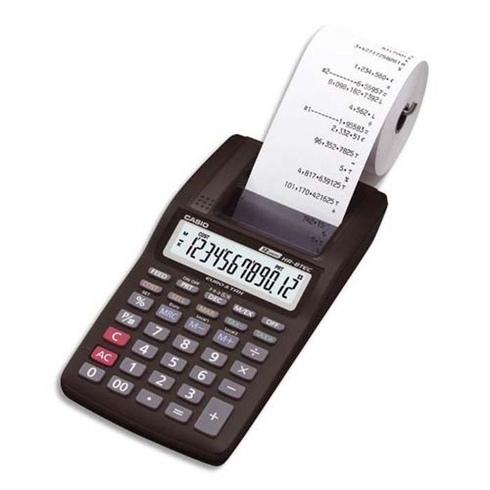 CASIO  Calculatrice imrpimante portable HR 8 TEC 